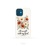 It is Well With My Soul Phone Case iPhone 12 Mini / Tough Case
