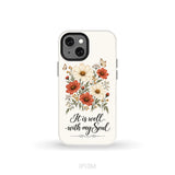 It is Well With My Soul Phone Case iPhone 13 Mini / Tough Case