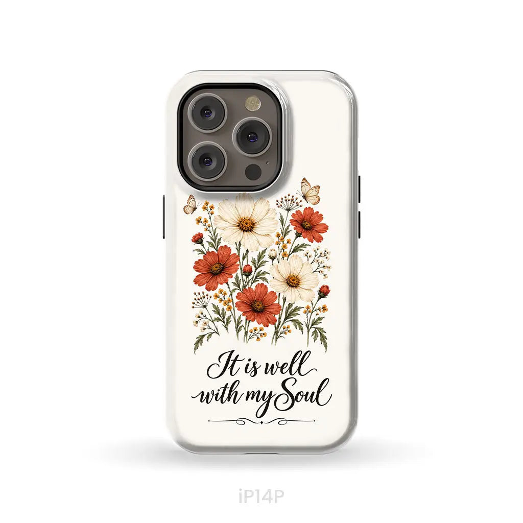 It is Well With My Soul Phone Case iPhone 14 Pro / Tough Case