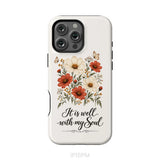 It is Well With My Soul Phone Case iPhone 16 Pro Max / Tough Case