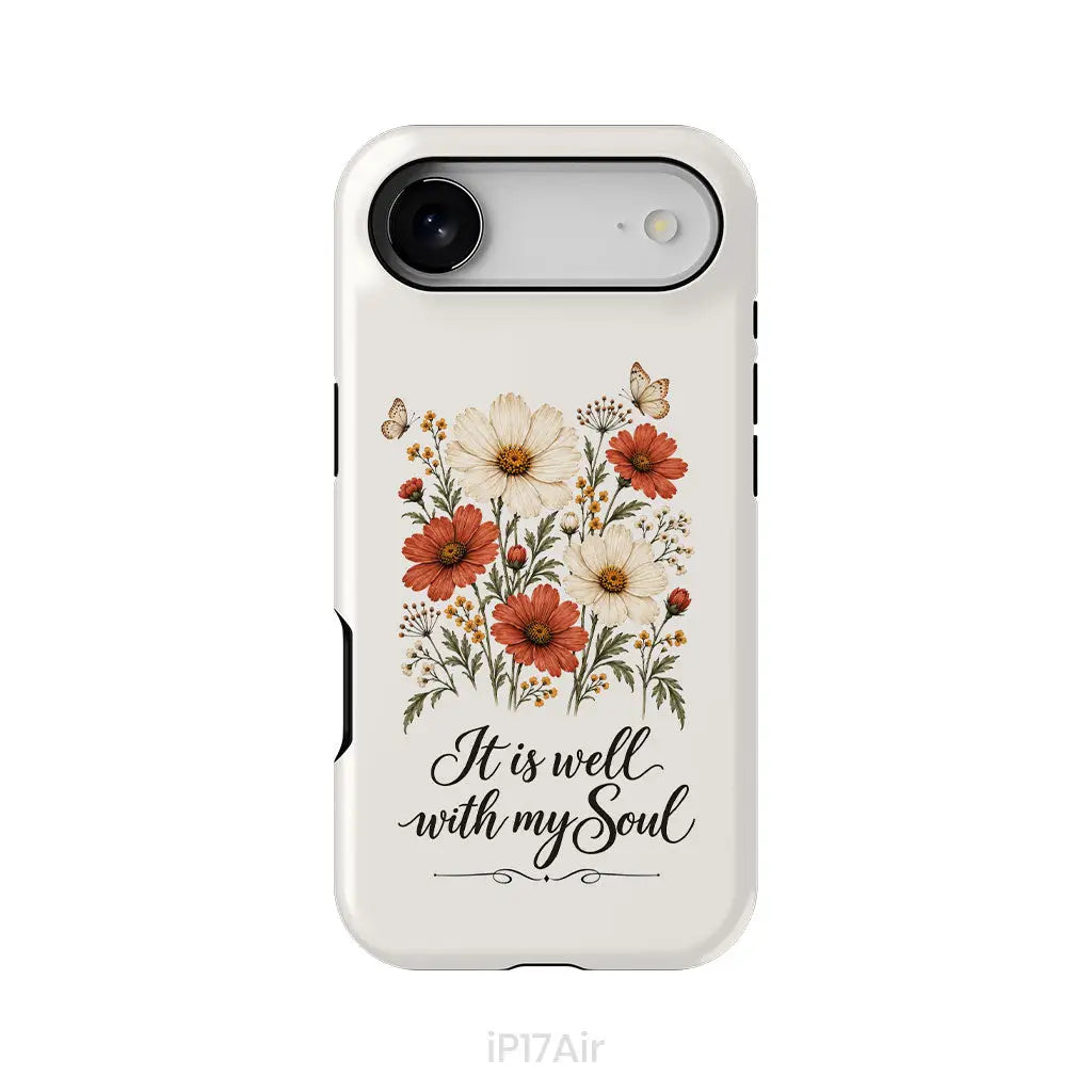 It is Well With My Soul Phone Case iPhone 17 Air / Tough Case