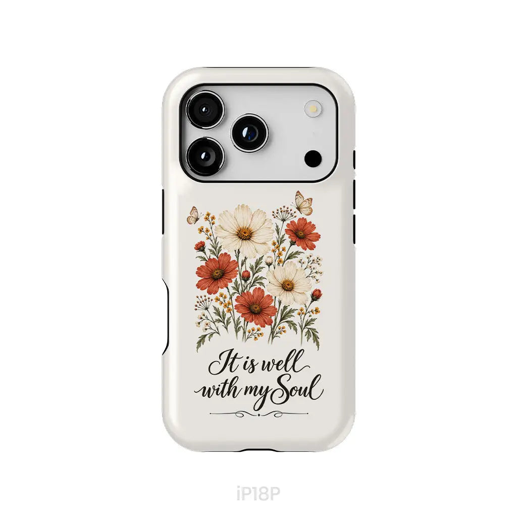 It is Well With My Soul Phone Case iPhone 18 Pro / Tough Case
