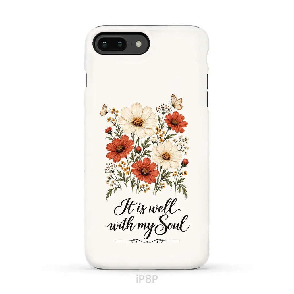 It is Well With My Soul Phone Case iPhone 8 Plus / Tough Case