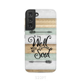It is Well With My Soul Phone Case Samsung Galaxy S22 Plus / Tough
