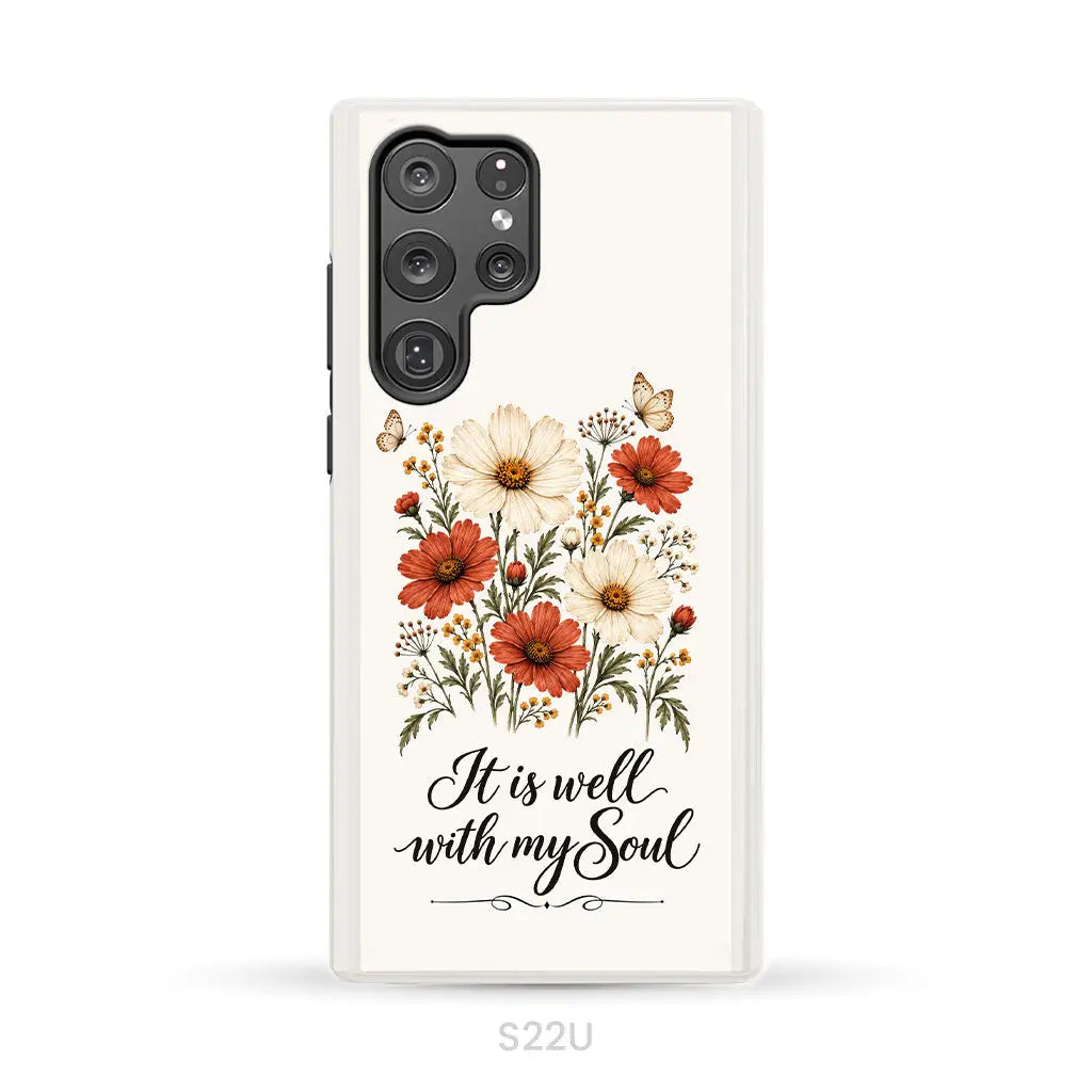 It is Well With My Soul Phone Case Samsung Galaxy S22 Ultra / Tough Case