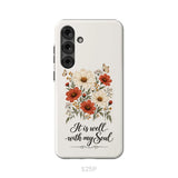 It is Well With My Soul Phone Case Samsung Galaxy S25 Plus / Tough Case