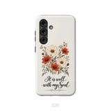 It is Well With My Soul Phone Case Samsung Galaxy S25 / Tough Case