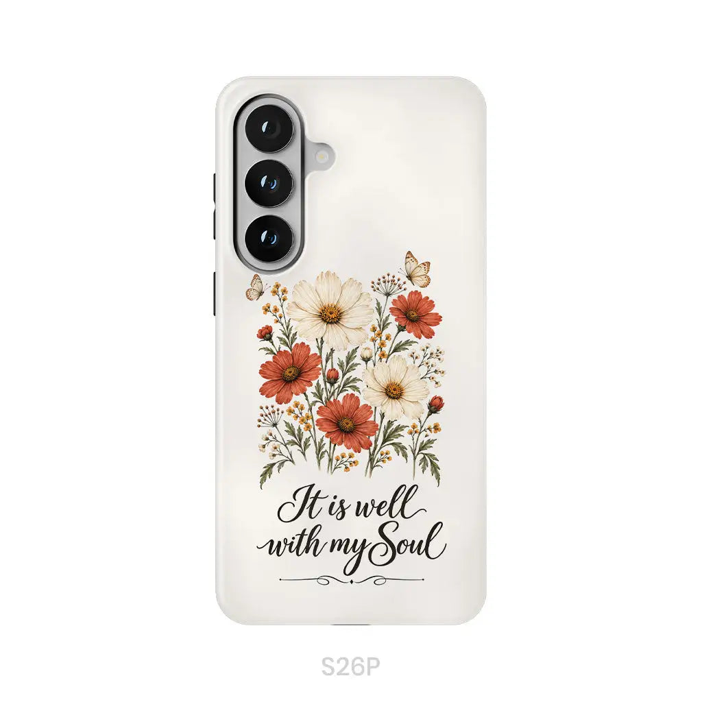 It is Well With My Soul Phone Case Samsung Galaxy S26 Plus / Tough Case