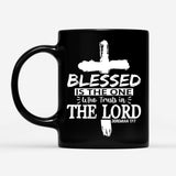 Jeremiah 17:7 Blessed is the one who trusts in the Lord coffee mug