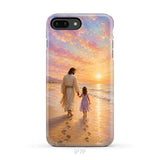 Jesus and a Little Girl on the Beach - Christian Phone Case iPhone 7 Plus / Tough Case