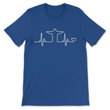 Jesus Heartbeat T-shirt True Royal / S