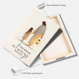 Jesus Holding Child’s Hand – I Am With You Always - Christian Wall Art Canvas