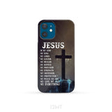 Jesus is my savior hands Christian phone case iPhone 12 Mini / Tough