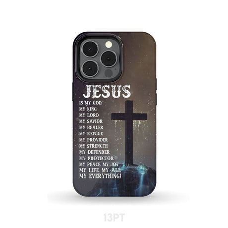Jesus is my savior hands Christian phone case iPhone 13 Pro / Tough