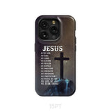 Jesus is my savior hands Christian phone case iPhone 15 Pro / Tough