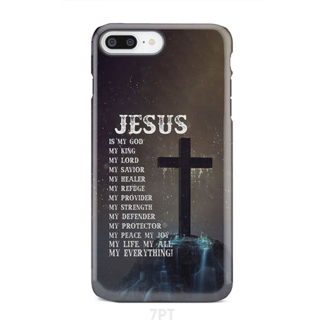 Jesus is my savior hands Christian phone case iPhone 7 Plus / Tough