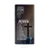 Jesus is my savior hands Christian phone case Samsung Galaxy S22 Ultra / Tough