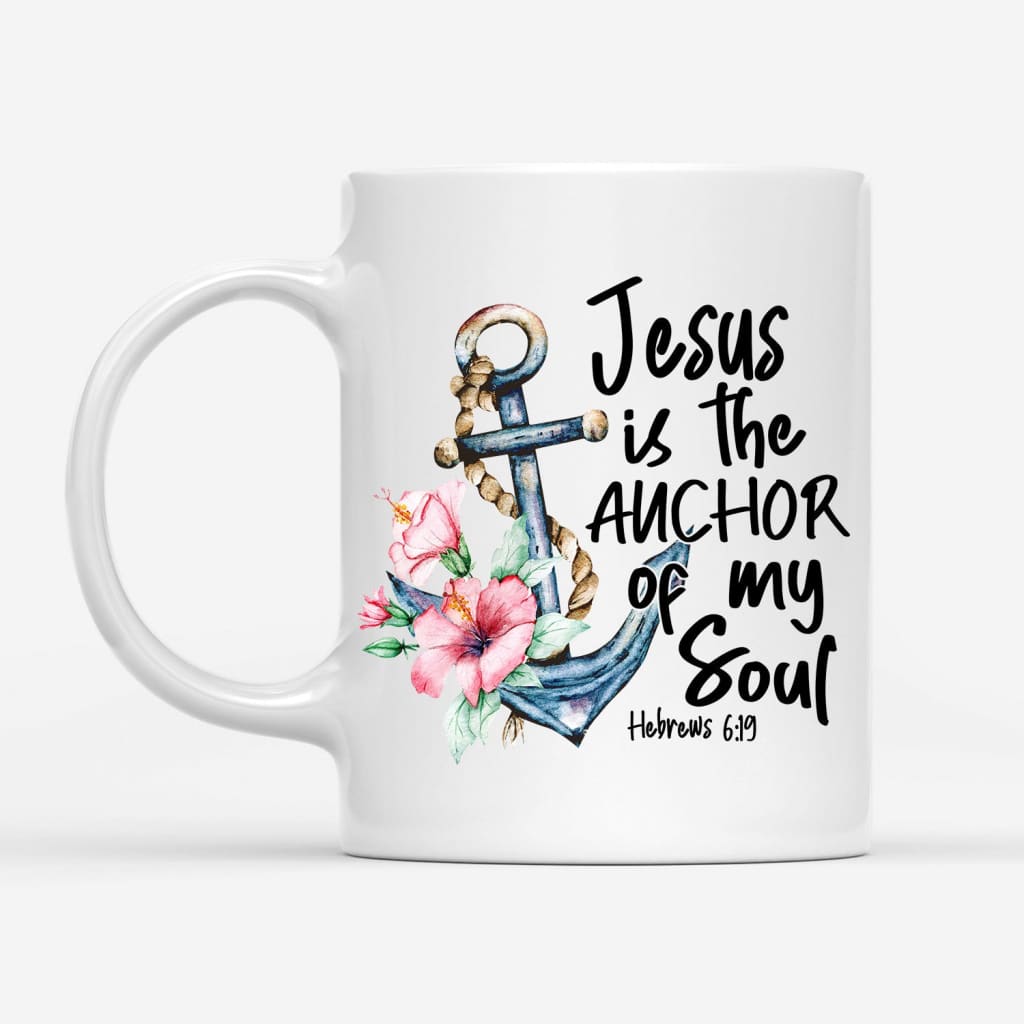 The Lord is My Anchor Bible Flower T Shirt The Lord is My Anchor Bible Flower T Shirt