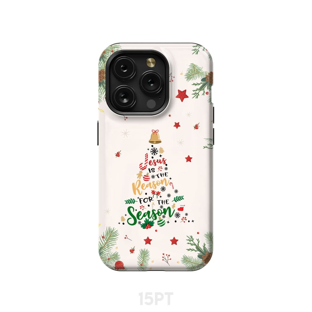 Jesus is the reason for season phone case iPhone 15 Pro / Tough