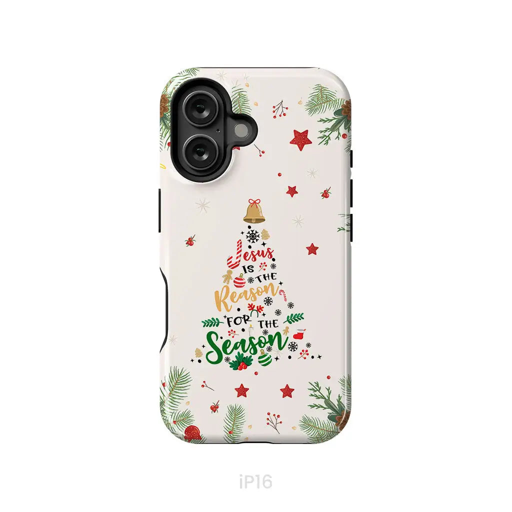 Jesus is the reason for the season phone case iPhone 16 / Tough Case