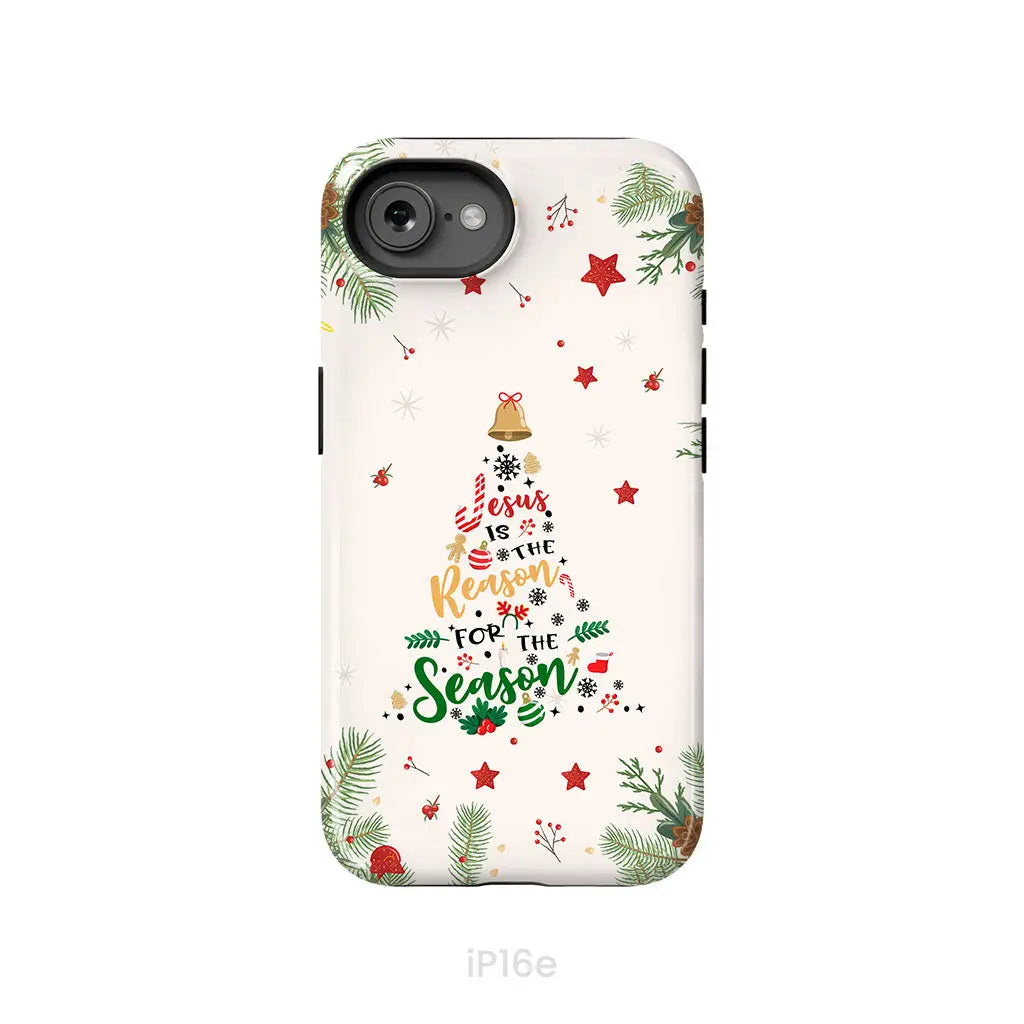 Jesus is the reason for the season phone case iPhone 16e / Tough Case