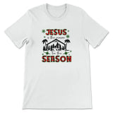 Jesus is the reason for the season shirt Christmas t-shirts White / S