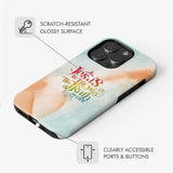 Jesus is the way truth and life John 14:6 phone case
