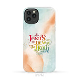 Jesus is the way the truth and the life John 14:6 phone case iPhone 11 Pro Max / Tough Case