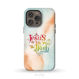 Jesus is the way the truth and the life John 14:6 phone case iPhone 14 Pro Max / Tough Case