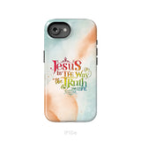 Jesus is the way the truth and the life John 14:6 phone case iPhone 16e / Tough Case