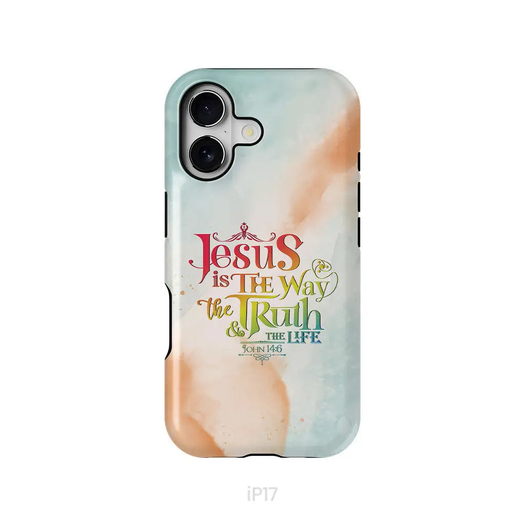 Jesus is the way the truth and the life John 14:6 phone case iPhone 17 / Tough Case