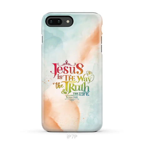 Jesus is the way the truth and the life John 14:6 phone case iPhone 7 Plus / Tough Case