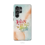 Jesus is the way the truth and the life John 14:6 phone case Samsung Galaxy S25 Ultra / Tough Case