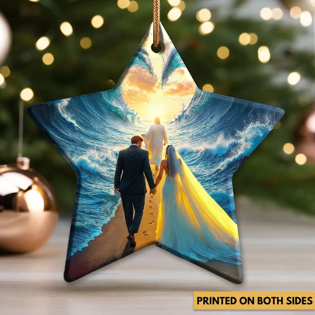 Spiritual ornament symbolizing the power of love, trust, and divine deliverance.