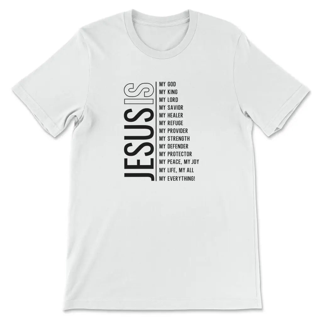 Jesus my Lord my God my all Christian t-shirt Jesus shirts White / S