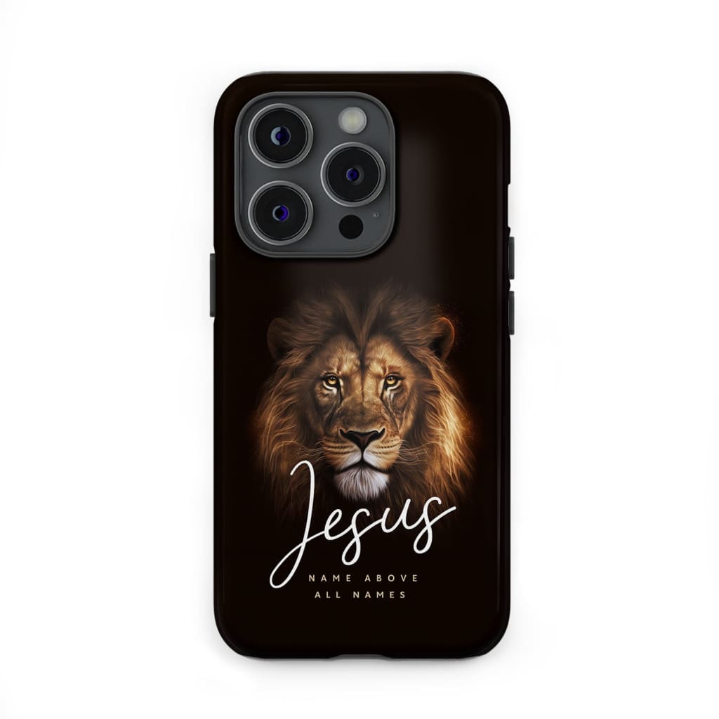 Jesus name above all names Christian phone case