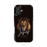 Jesus name above all names Christian phone case iPhone 16 Plus / Tough Case