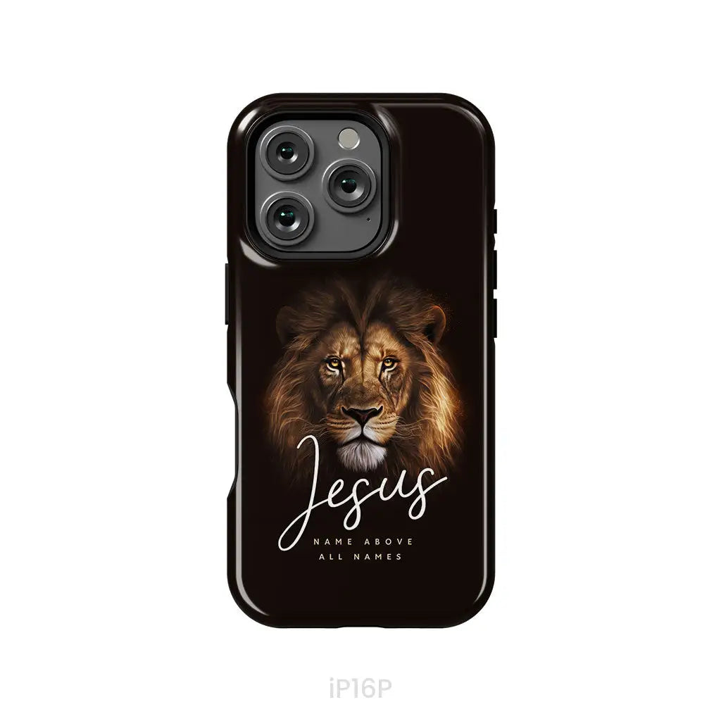 Jesus name above all names Christian phone case iPhone 16 Pro / Tough Case