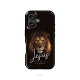Jesus name above all names Christian phone case iPhone 16 / Tough Case