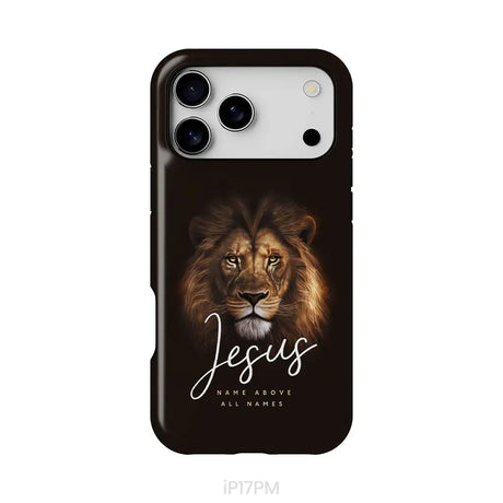 Jesus name above all names Christian phone case iPhone 17 Pro Max / Tough Case