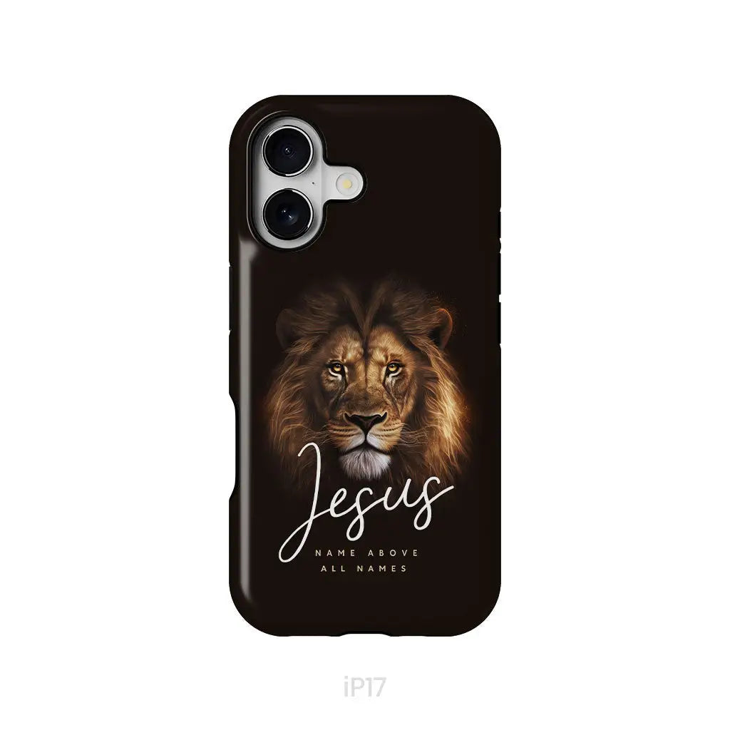 Jesus name above all names Christian phone case iPhone 17 / Tough Case