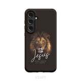 Jesus name above all names Christian phone case Samsung Galaxy S24 Plus / Tough