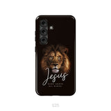 Jesus name above all names Christian phone case Samsung Galaxy S25 / Tough Case