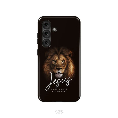 Jesus name above all names Christian phone case Samsung Galaxy S25 / Tough Case