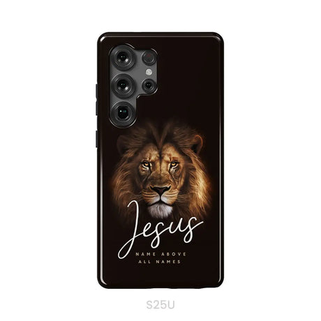 Jesus name above all names Christian phone case Samsung Galaxy S25 Ultra / Tough Case