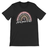 Jesus Paid It All Shirt Rainbow Easter T-shirt Black / S
