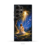 Jesus Praying At Gethsemane Matthew 26:39 Christian Phone Case Samsung Galaxy S23 Ultra / Tough Case