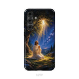 Jesus Praying At Gethsemane Matthew 26:39 Christian Phone Case Samsung Galaxy S25 Plus / Tough Case