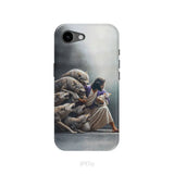 Jesus Protects The Lamb From Wolves Phone Case iPhone 17e / Tough Case