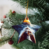 Jesus Taking the Wheel ornament—powerful reminder that true love stands firm through Him.